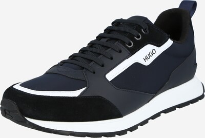 HUGO Sneaker 'Icelin' in navy / schwarz / weiß, Produktansicht