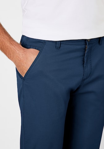 REDPOINT Regular Chinohose in Blau