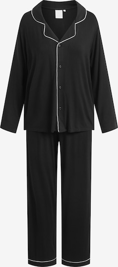 CCDK Copenhagen Pyjama 'Joy' in schwarz / weiß, Produktansicht