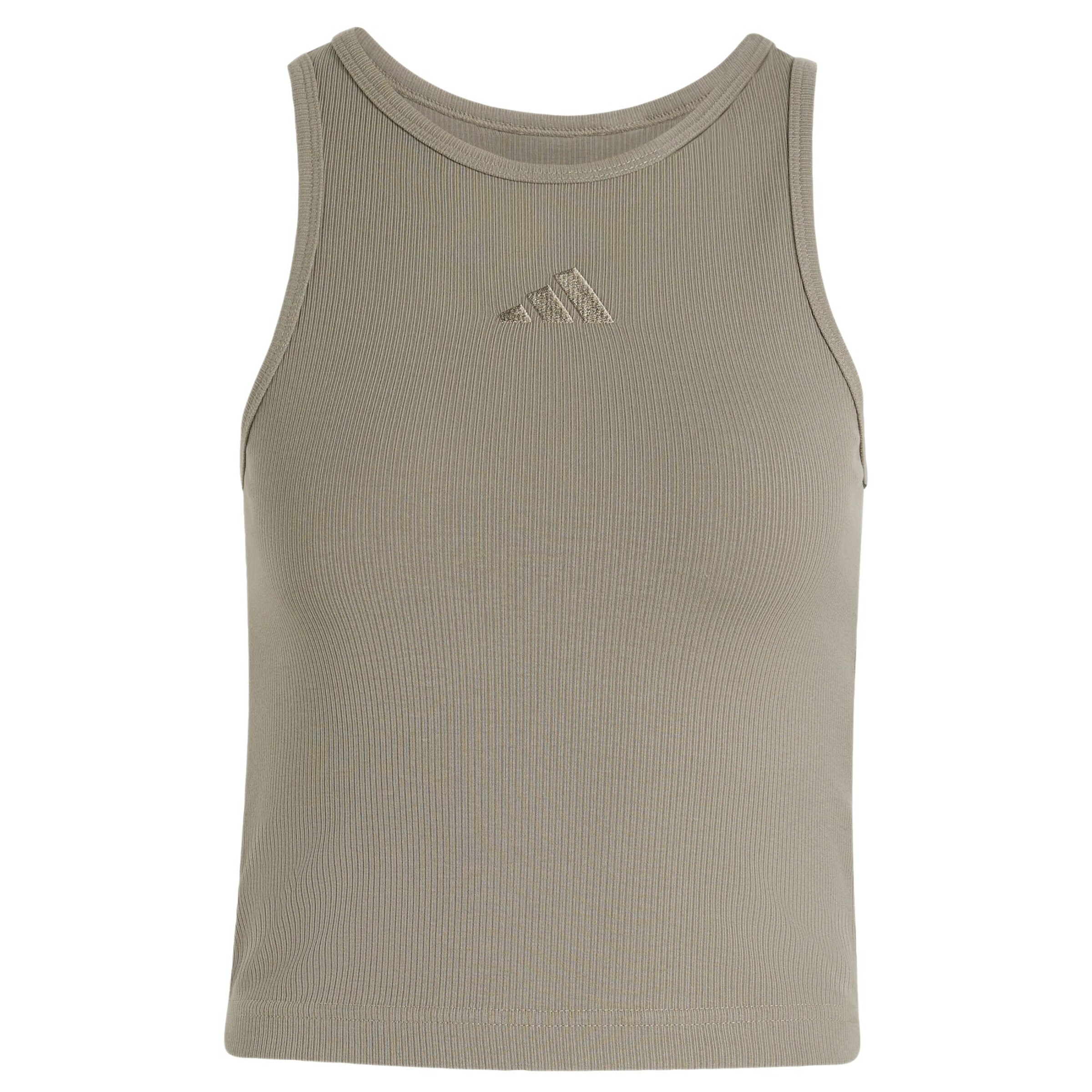 ADIDAS SPORTSWEAR - Top desportivo em bege: frente