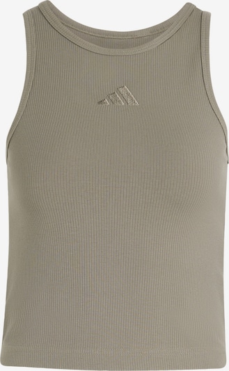 ADIDAS SPORTSWEAR Sportski top veličine 4XS u sivkasto bež, Pregled proizvoda