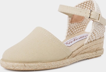 Pisamonas Sandale in Beige: Vorderseite