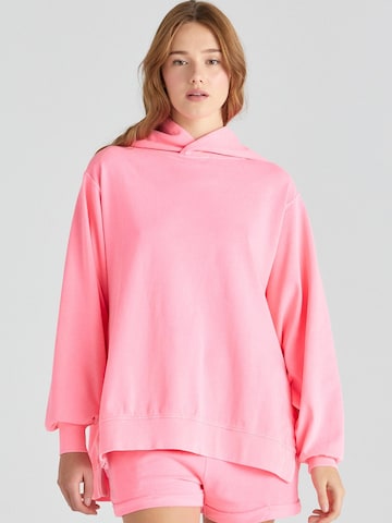 Rockupy Sweatshirt 'Mabel'‌‌‌‌‌‌ in Pink: Vorderseite