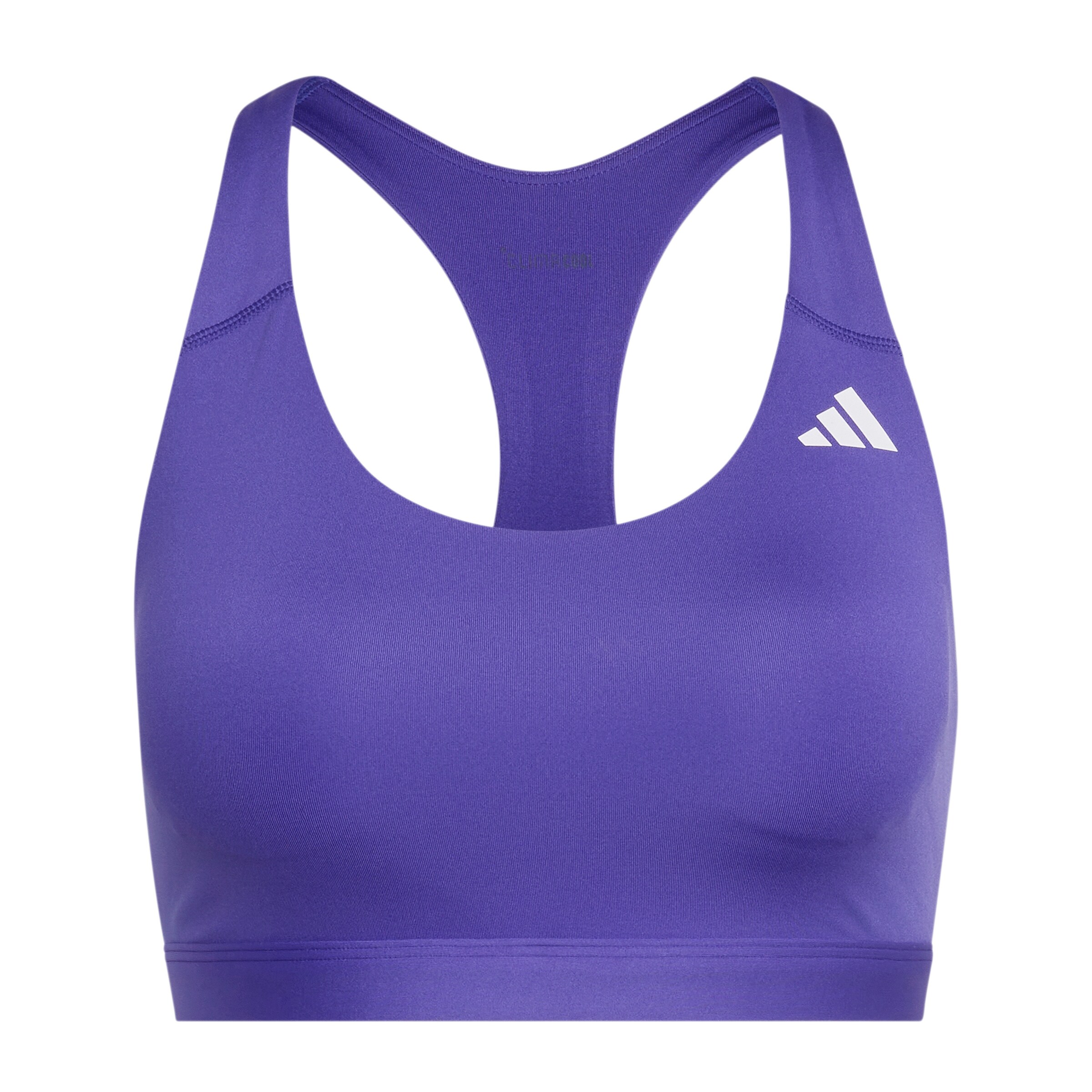 ADIDAS PERFORMANCE Sportovní podprsenka 'OPTIME ESSENTIALS' – fialová: přední strana