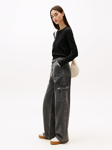 Tommy Jeans Loosefit Cargojeans 'Claire' in Grijs