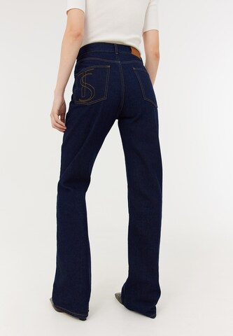 TOPTOP STUDIO Wide Leg Jeans in Blau