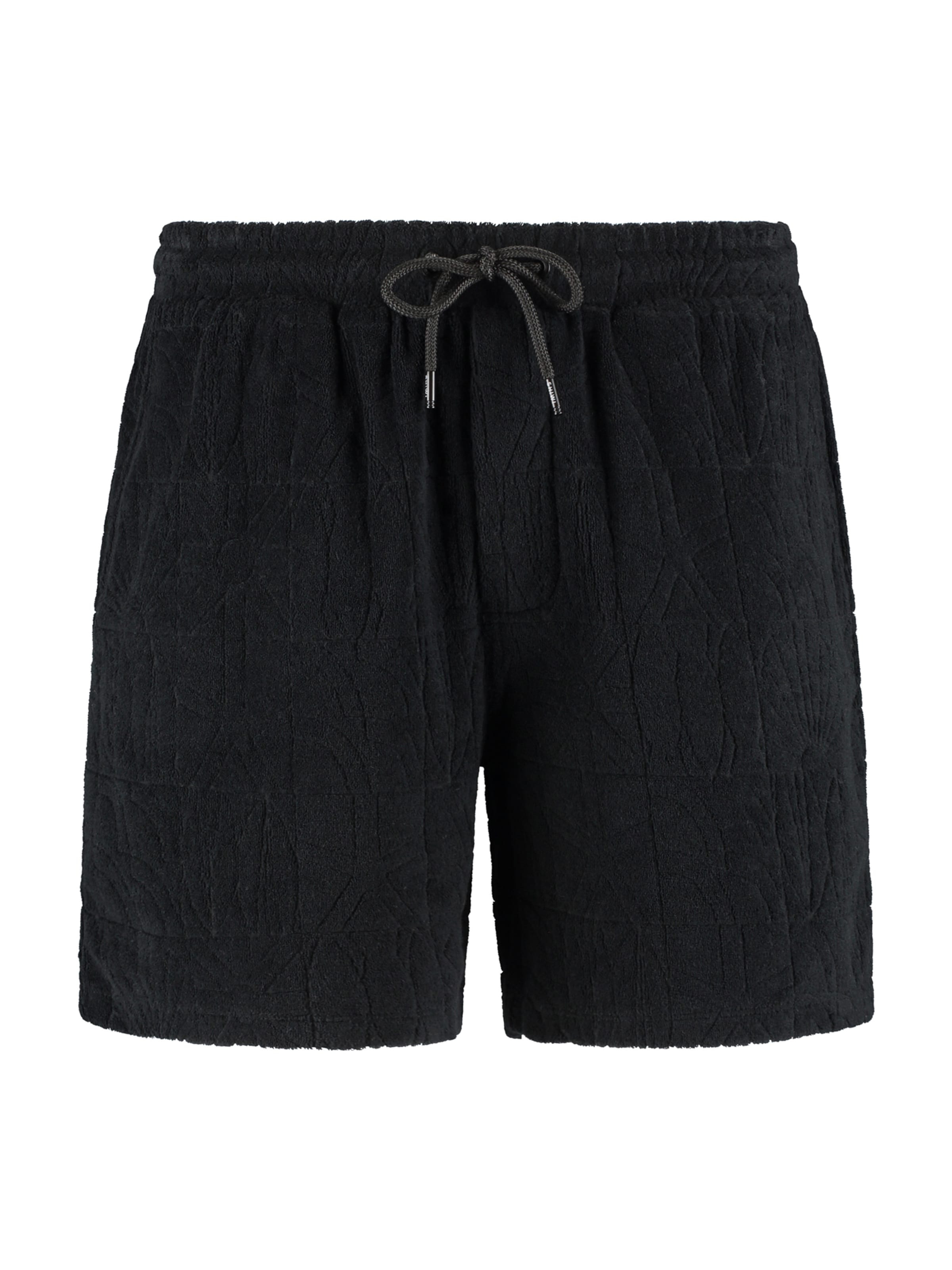 Shiwi Regular Byxa 'Tony Toweling' i svart: framsida