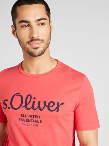 s.Oliver T-Shirt in Rot