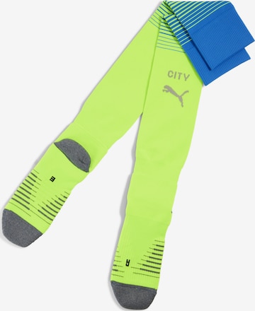 Chaussettes de sport 'Manchester City 25/26' PUMA en vert : devant