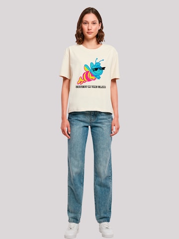 T-shirt 'Die Biene Maja' F4NT4STIC en beige