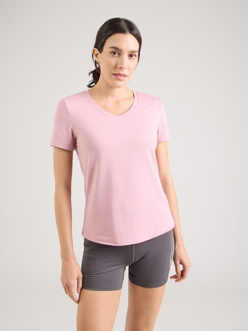 ONLY PLAY - Camiseta funcional 'ONPFONT' en lila: frente