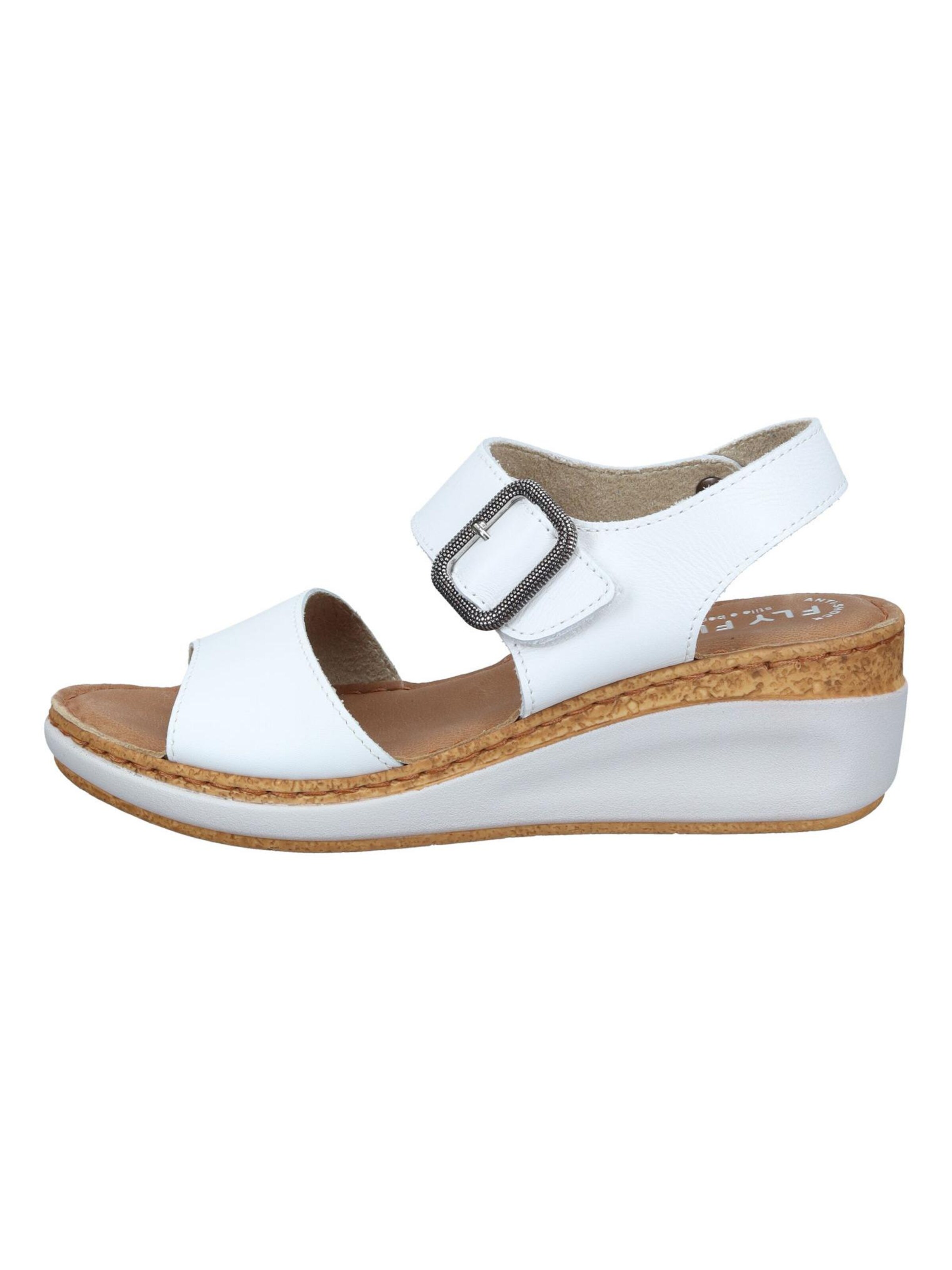 FLY FLOT Sandale‌ in Weiß
