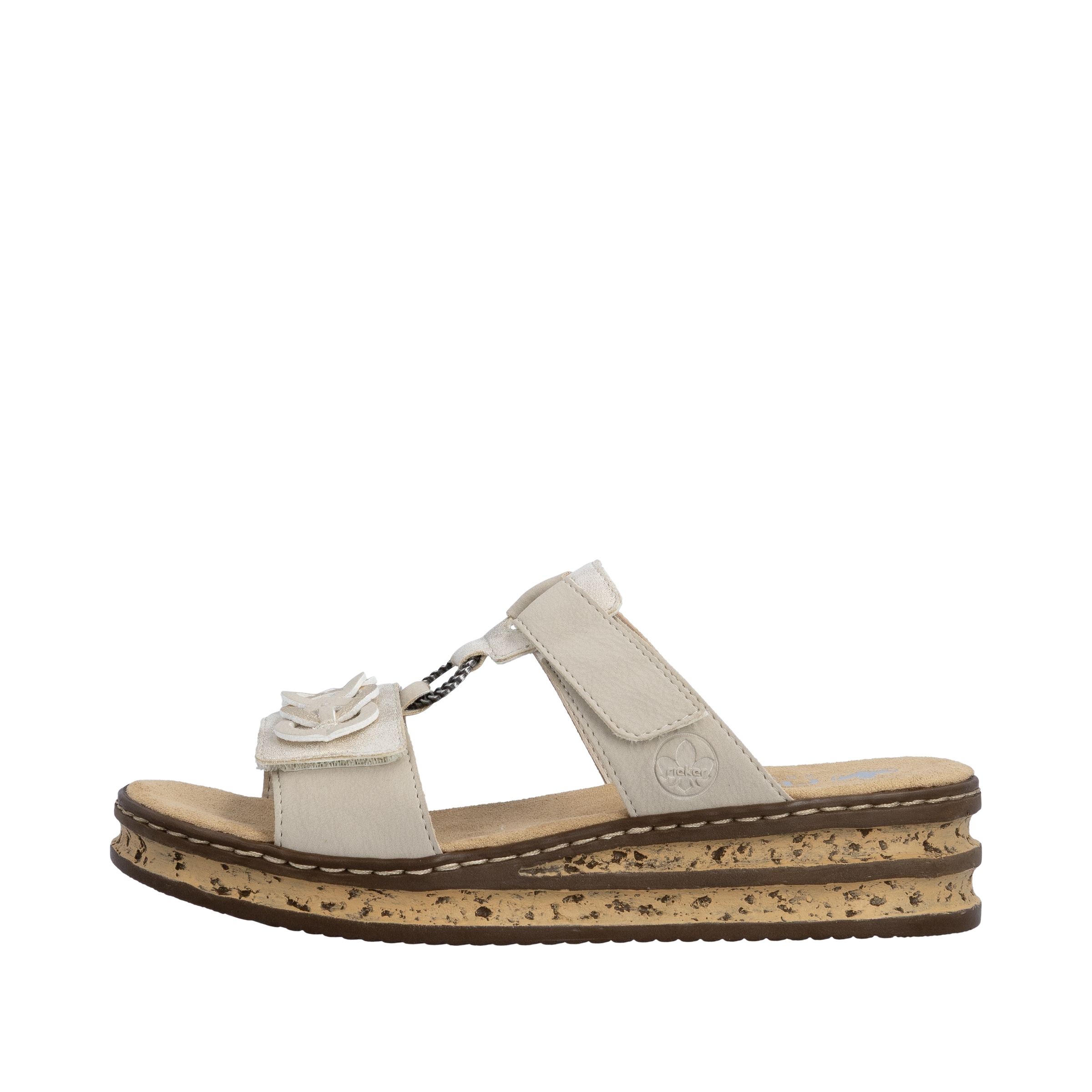Rieker Mules in Beige