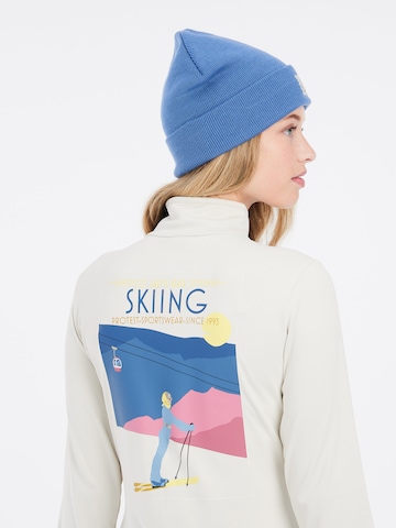 PROTEST Sportsweatshirt 'PRTLUNAR' in Weiß