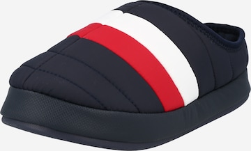 TOMMY HILFIGER - Pantufa em azul: frente