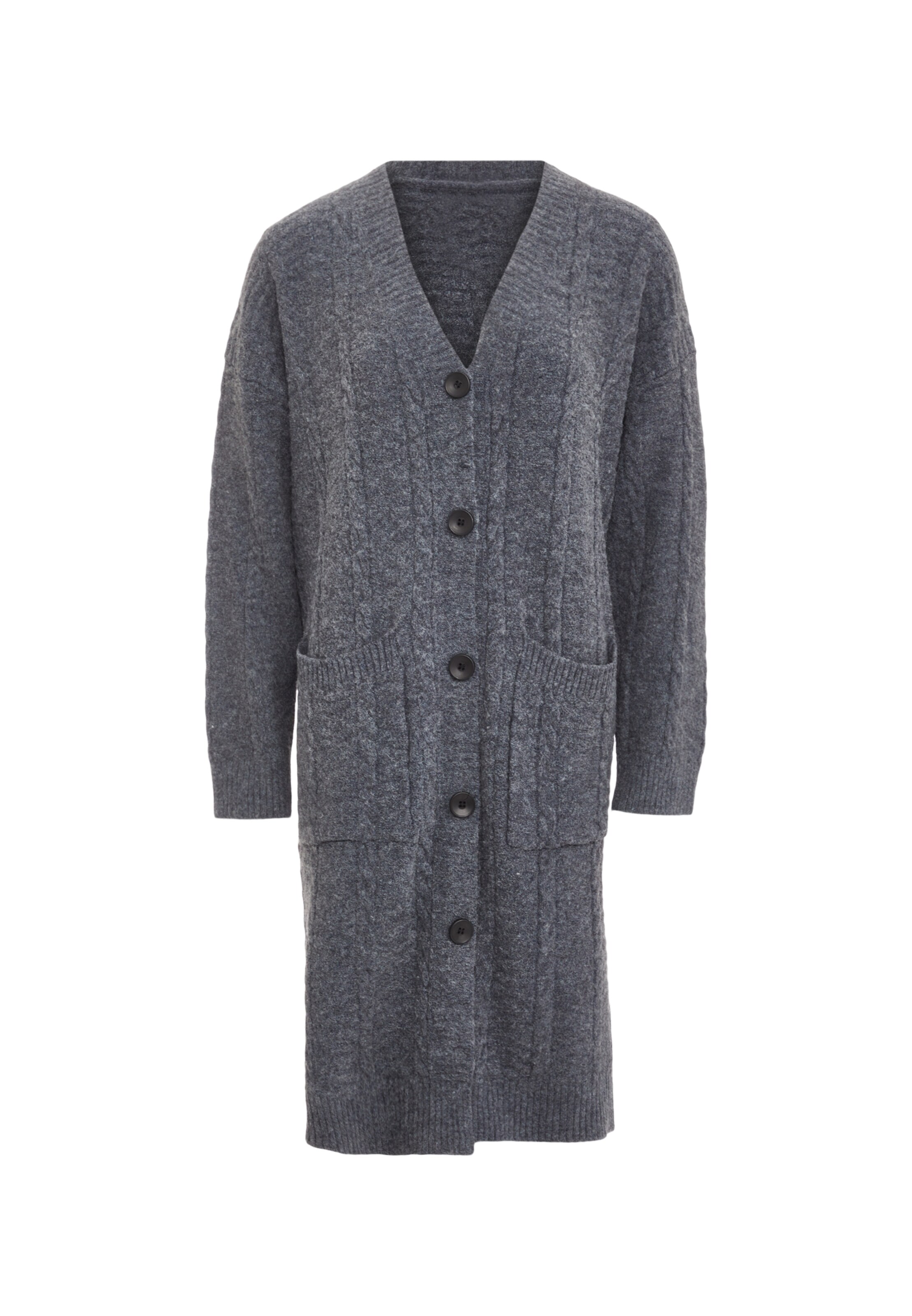 Tanuna Strickjacke in Blau: Vorderseite