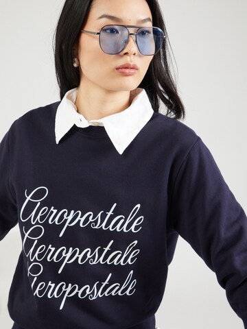 AÉROPOSTALE Sweatshirt in Blue