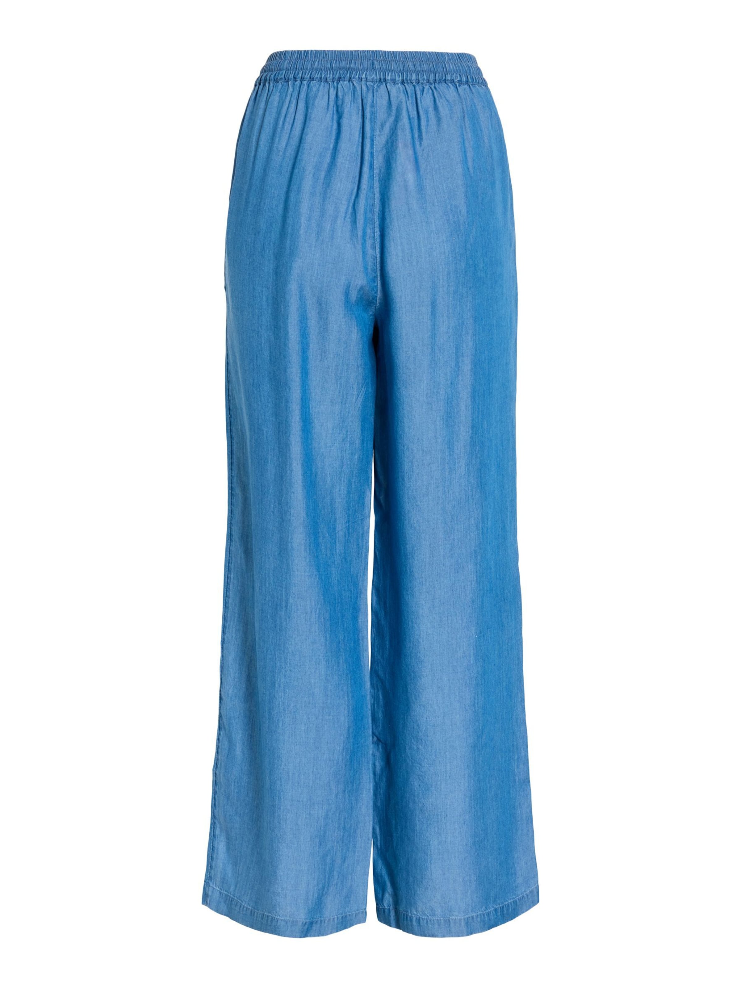 Wide Leg Pantalon VILA en bleu