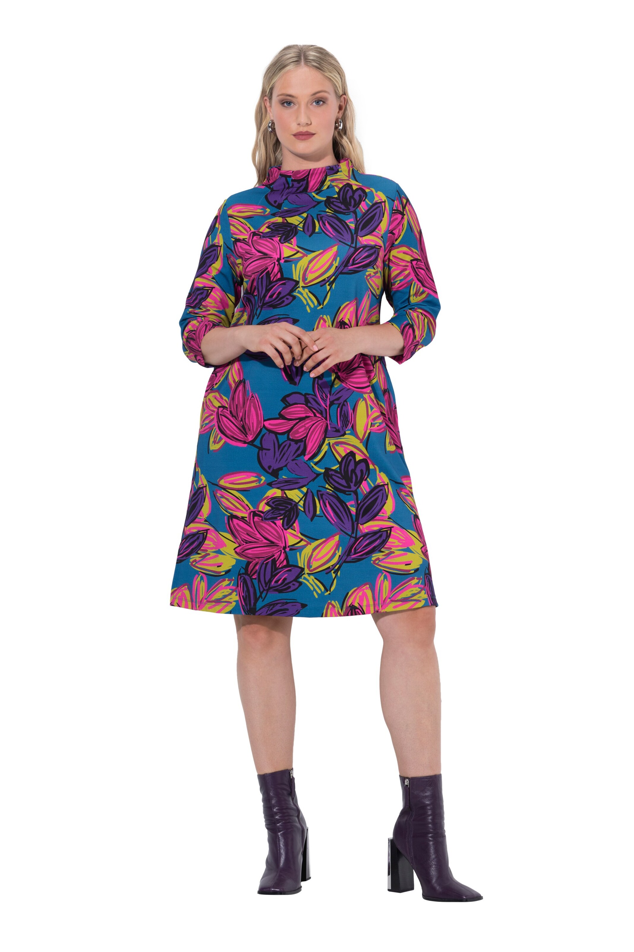 Ulla Popken Dress in Mixed colours