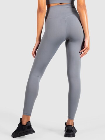 Smilodox Skinny Workout Pants 'Affectionate' in Grey