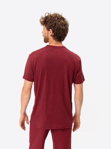 VAUDE Functioneel shirt 'Tekoa' in Rood