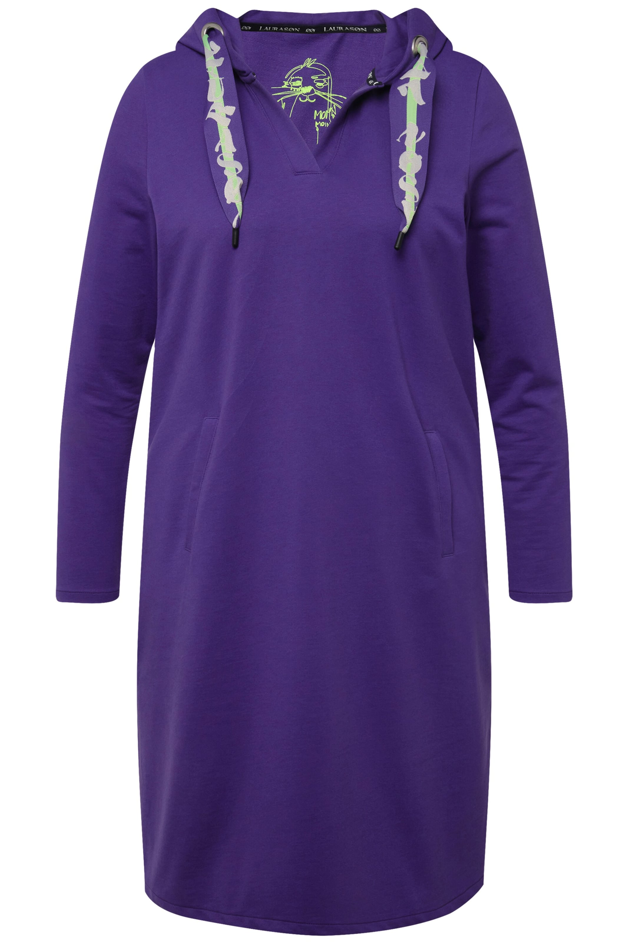 LAURASØN Jurk in Lila: voorkant