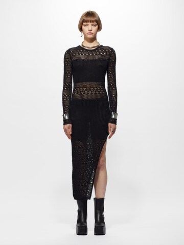 Young Poets Knitted dress 'Lea' in Black: front