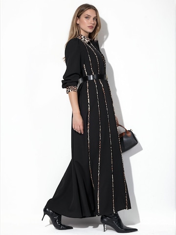 MSN Collection - Vestidos camiseiros em preto