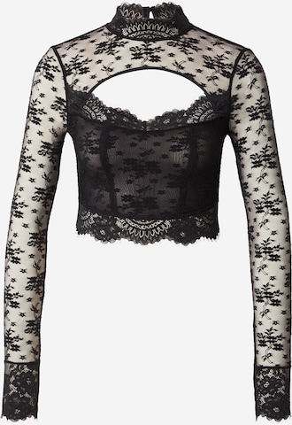 juoda Hunkemöller Liemenėlė 'Lou': priekis