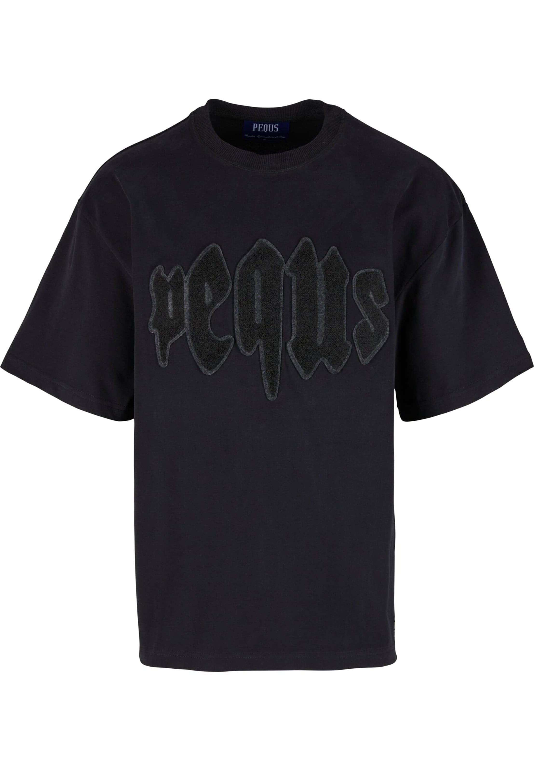 Pequs Shirt in Black: front