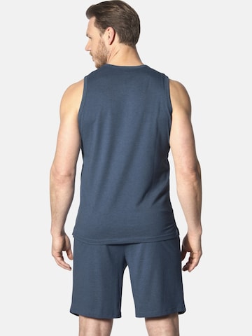 Jan Vanderstorm Short Pajamas 'Landogar' in Blue