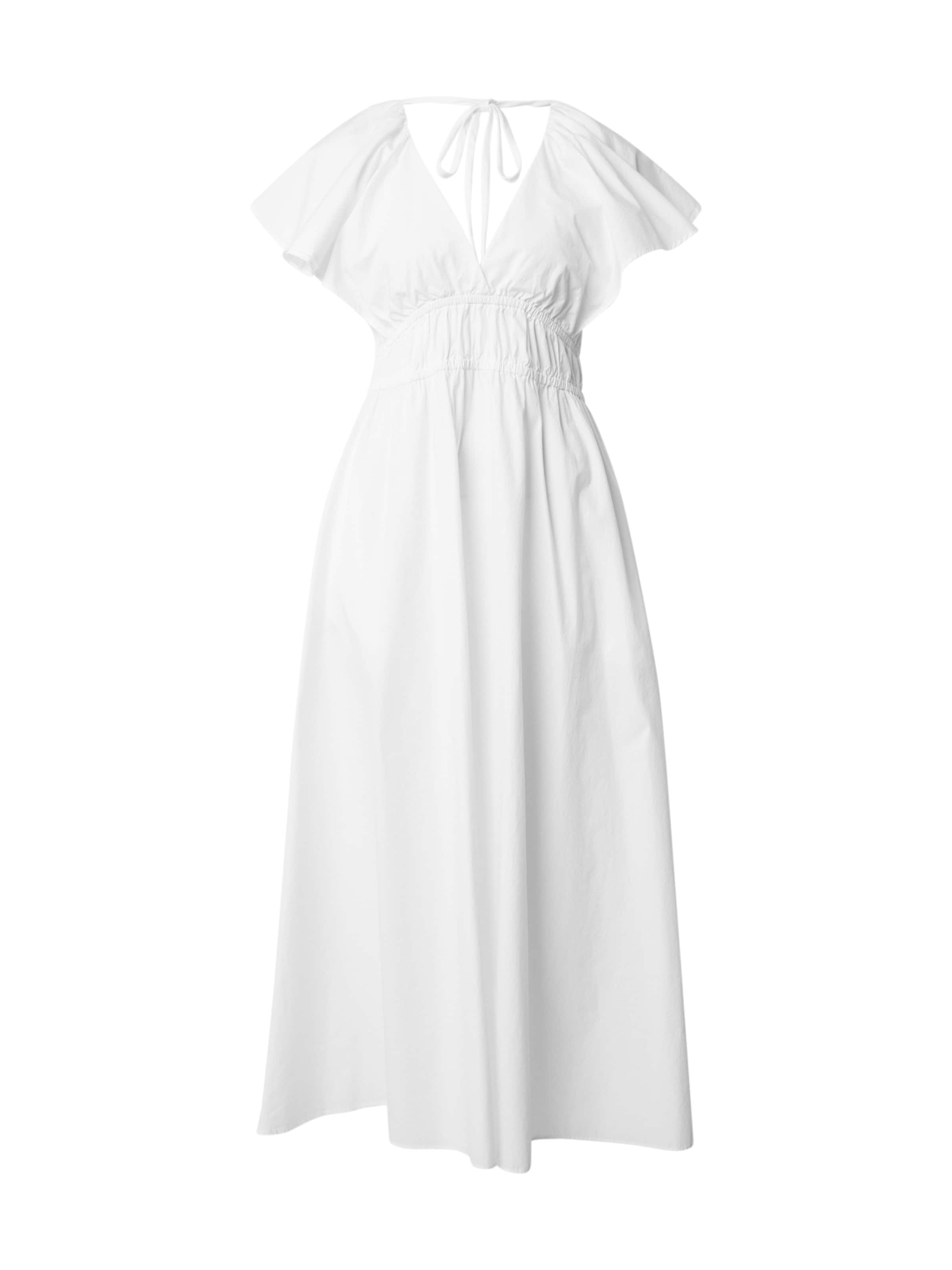 TOMMY HILFIGER Рокля в бяло: отпред