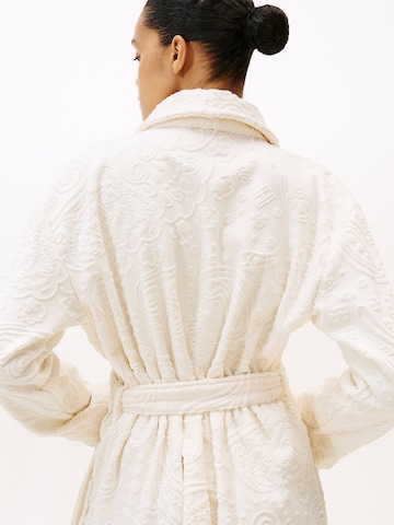 Peignoir court TOMMY HILFIGER en blanc