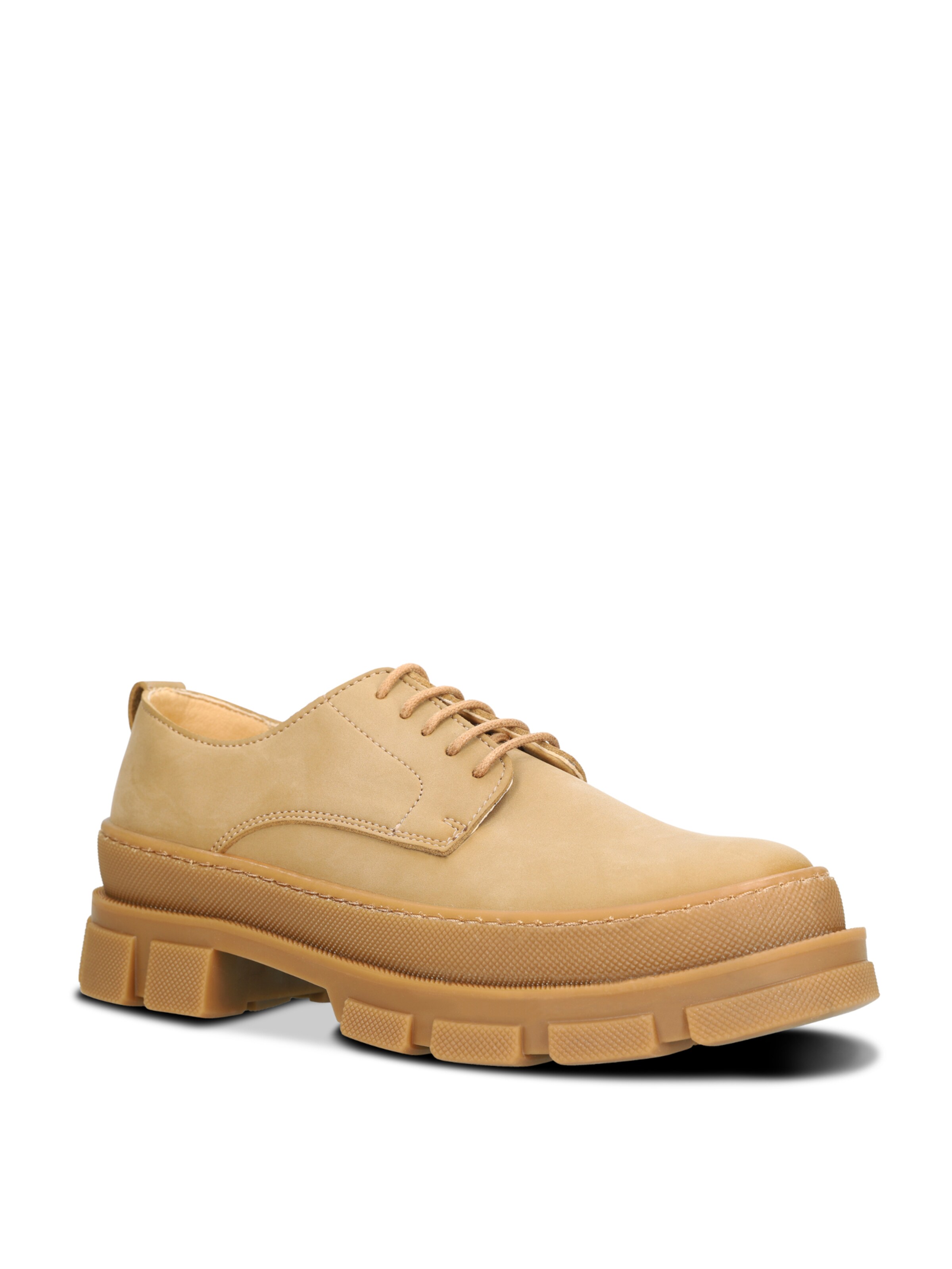 nae Vegan Shoes Schnürschuh 'Arum' in Beige