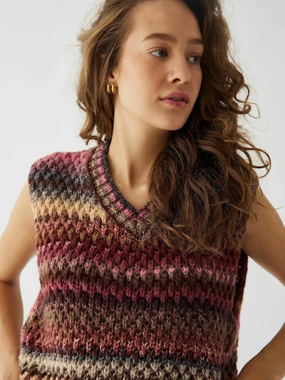 Noella Vest ' Gio ' i rustrød, Produktvisning