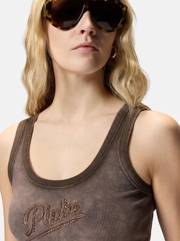 PINKO Top 'Cosmopolitan'‌‌‌ in Braun