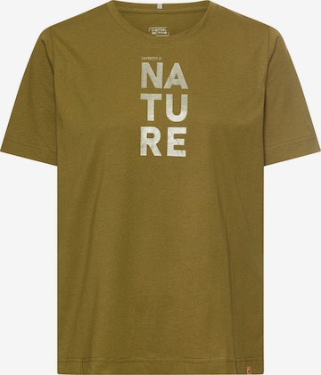 CAMEL ACTIVE T-Shirt in Grün: Vorderseite