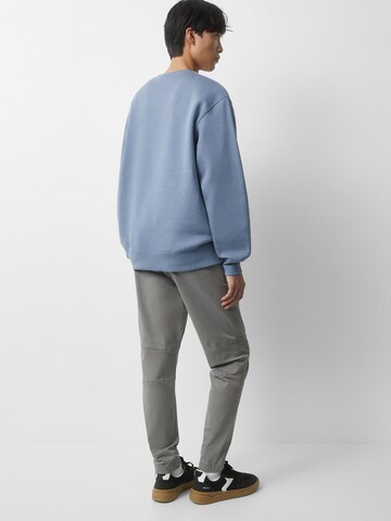 Pull&Bear Tapered Broek in Grijs