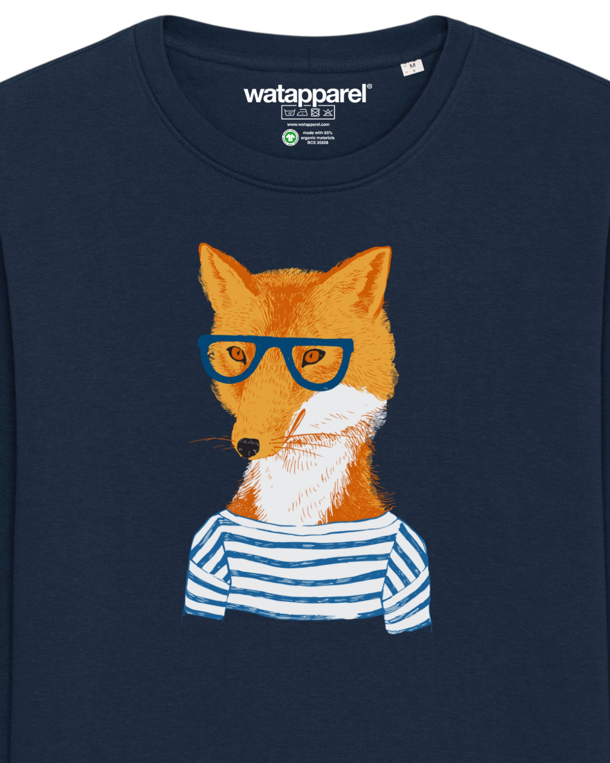 Felpa 'Fuchs' di Watapparel in blu