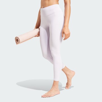 ADIDAS PERFORMANCE Skinny Sports trousers 'All Me' in Purple: front