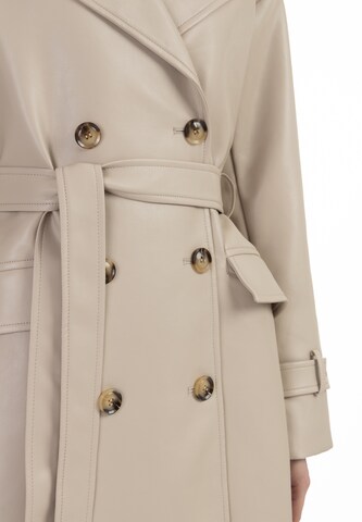 faina Between-seasons coat in Beige