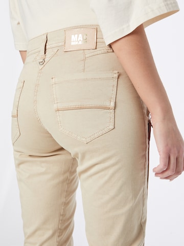 MAC Slimfit Jeans i beige