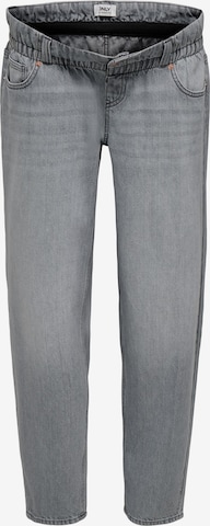 Regular Jeans 'OLMLUMI' de la Only Maternity pe gri: față