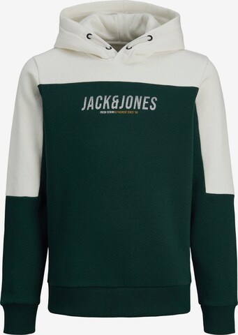 Jack & Jones Junior Sweatshirt 'Dan' in Green: front