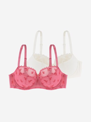 Dorina Podprsenka 'ELVERA' – pink: přední strana