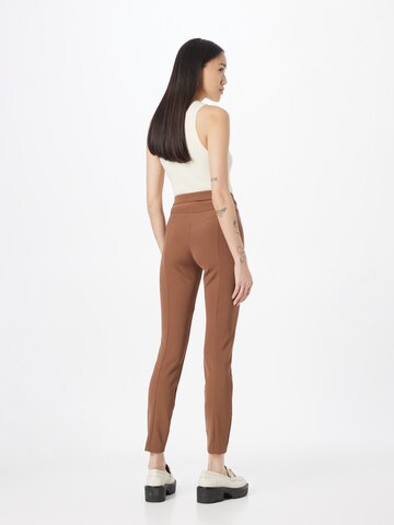 BRAX Skinny Pants 'Lou' in Brown