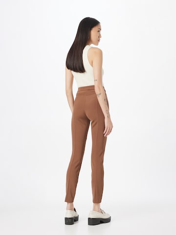 BRAX Skinny Hose 'Lou' in Braun