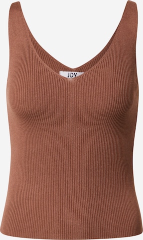 JDY Top 'Nanna' in Brown: front