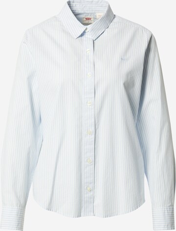 LEVI'S ® Blouse 'The Classic Bw Shirt' in Blauw: voorkant