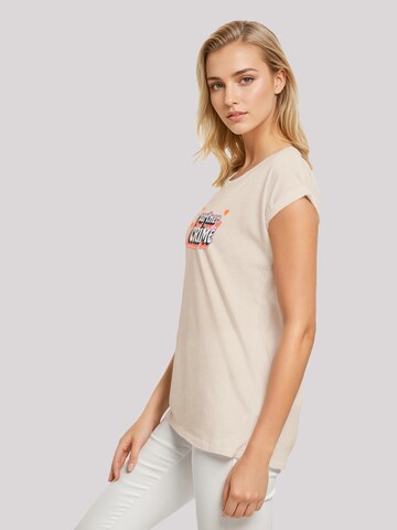 F4NT4STIC T-Shirt 'Partner In Crime Valentinstag' in Beige